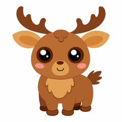 deer with a nose