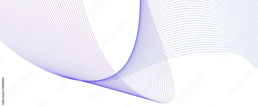 Aufkleber vector abstract element colorful wave for design with wave lines on color transparent background.