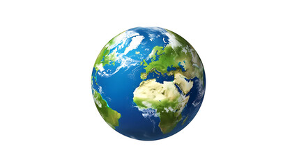Fototapeta na wymiar Earth globe world map icon design 