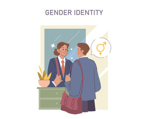 Gender Identity concept.