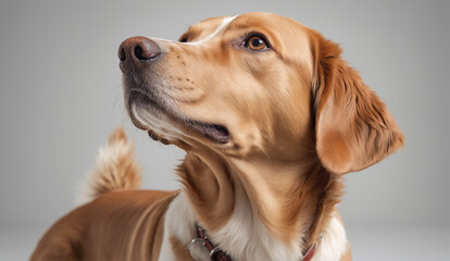 portrait of a dog, ultra detailed