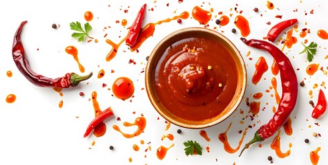 Chipotle Salsa Flavour Sauce with Smoked Bell Pepper