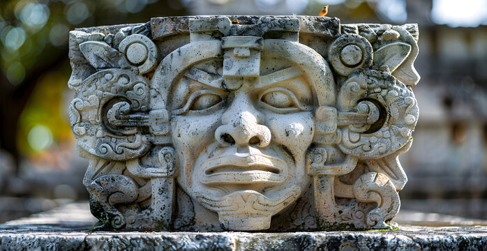 mayan god Chaac ( The god of rain, lightning, and agriculture)