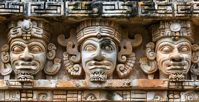 mayan god Itzamna (The god of the heavens, day, and night)