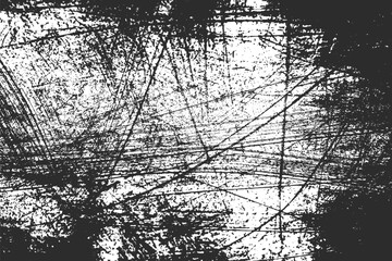 Worn black grunge texture. Dark grainy texture on white background. Dust overlay textured. Grain noise particles. Weathered effect. Torn graininess pattern. Vector illustration, EPS 10.
- 788979209