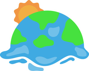 Global Warming Illustration