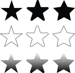 A star icon set