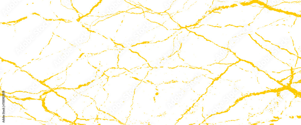 Poster vector abstract transparent background with japanese kintsugi cracks design.