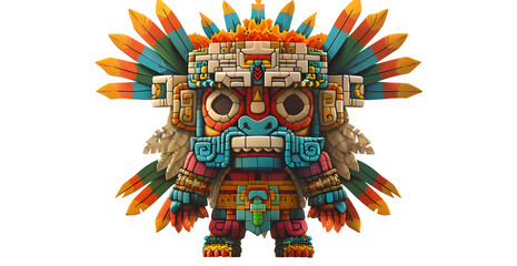 Huitzilopochtli (The god of sun, war, and human sacrifice
