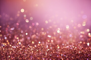Celebration gold and pink confetti background, Party Background, Glitter Confetti Wallpaper, Festive Background, Confetti background, Confetti Wallpaper, Celebration Background, AI Generative - obrazy, fototapety, plakaty