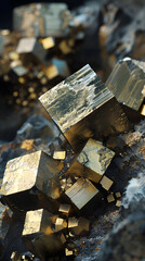 The Gleaming Beauty of Pyrite - Nature's Fool's Gold