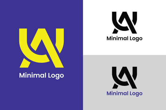letter ua logo design concept, ua logo design, sleek, modern, fresh, timeless, abstract logo
