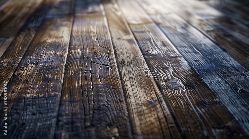 Poster wooden table top front view explore the rich textures natural grains and rustic charm of this captiv