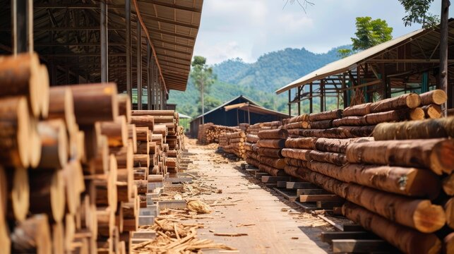 Sustainable timber sourcing for responsible wood products with transparency and traceability