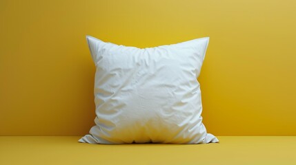 Pastel Background Square Pillow Mockup