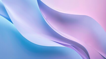 Naklejka premium Abstract colored paper texture background Minimal geometric shapes and lines in light blue pastel pink purple colors : Generative AI