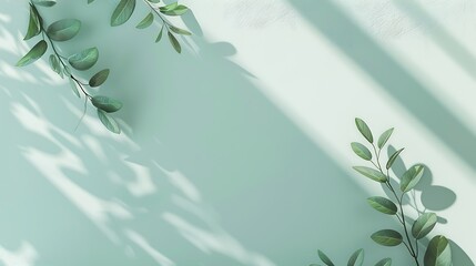 Light-colored and minimalist refreshing background image