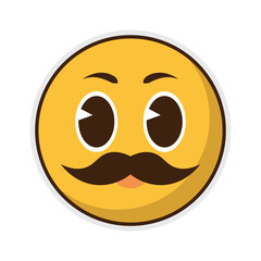 Retro Smiley Sticker