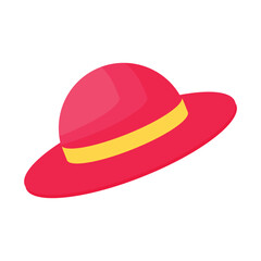 Summer Hat Illustration