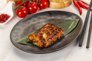 Grilled eel with unagi sauce