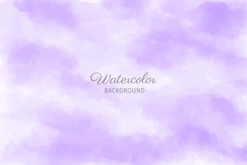 Naklejka na ściany i meble Lavender dreams abstract watercolor background