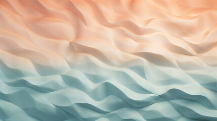 Obraz premium Sfondo astratto 3d multicolore, frattale, wallpaper colorato in formato 16:9 con texture di carta