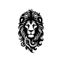 Lion Vector Silhouette- lion Illustration- lion vector stock. 