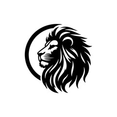 Lion Vector Silhouette- lion Illustration- lion vector stock. 