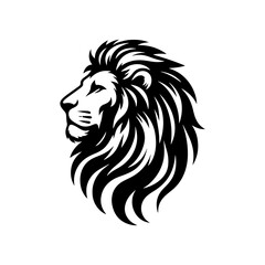 Lion Vector Silhouette- lion Illustration- lion vector stock. 