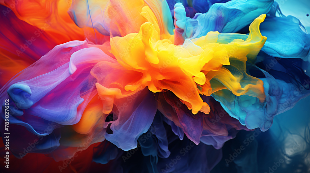 Aufkleber smooth gradient background for web development ,created by ai
