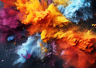 Smooth gradient background for web development ,created by AI