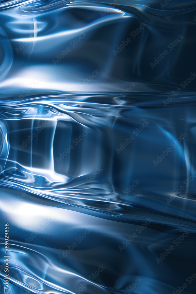 Poster abstract background with reflections and caustics. hi-tech. futuristic background image. created wit