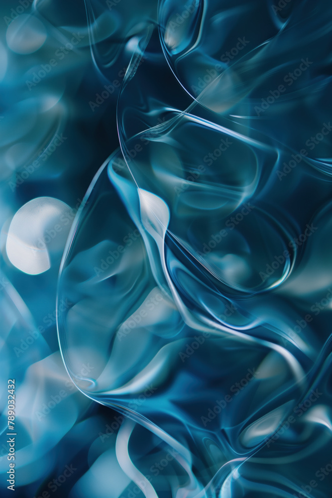 Poster abstract background with reflections and caustics. hi-tech. futuristic background image. created wit
