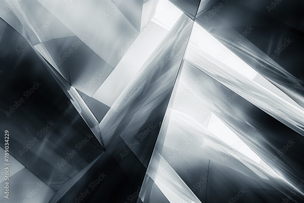 Poster abstract background with reflections and caustics. hi-tech. futuristic background image. created wit