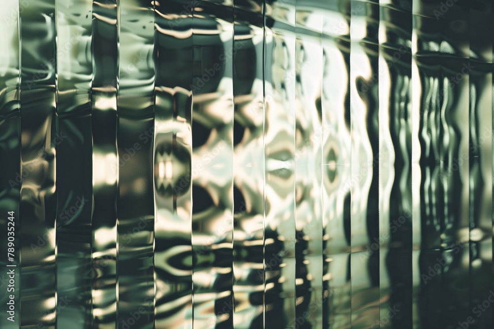 Poster abstract background with reflections and caustics. hi-tech. futuristic background image. created wit
