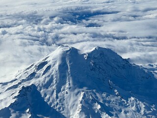 snow covered mountain