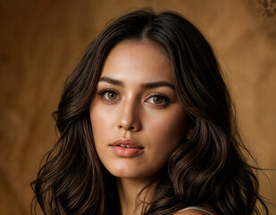 Portrait of a captivating woman