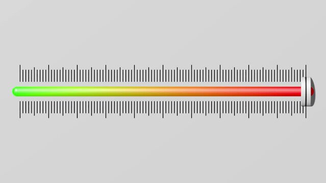 Schieberegler wechselt von Minimum auf Maximum und wieder zur&uuml;ck
