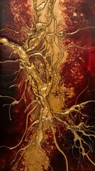 Exposed Roots of a Tree - obrazy, fototapety, plakaty