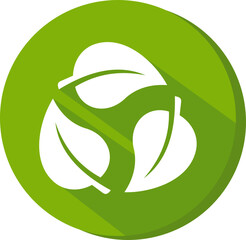 Green World Environment Circle Icon