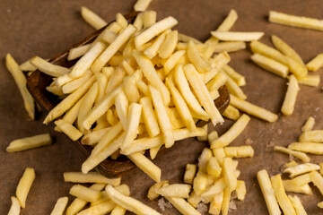 frozen potatoes for deep frying