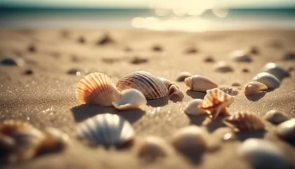 Türaufkleber shell on the beach © Kubista