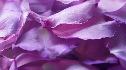 close up of violet rose petals : Generative AI