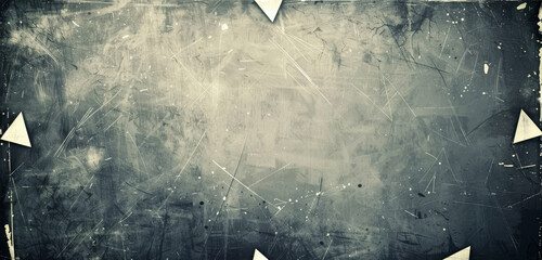 Dark blue grunge background with a pattern of faded triangles.