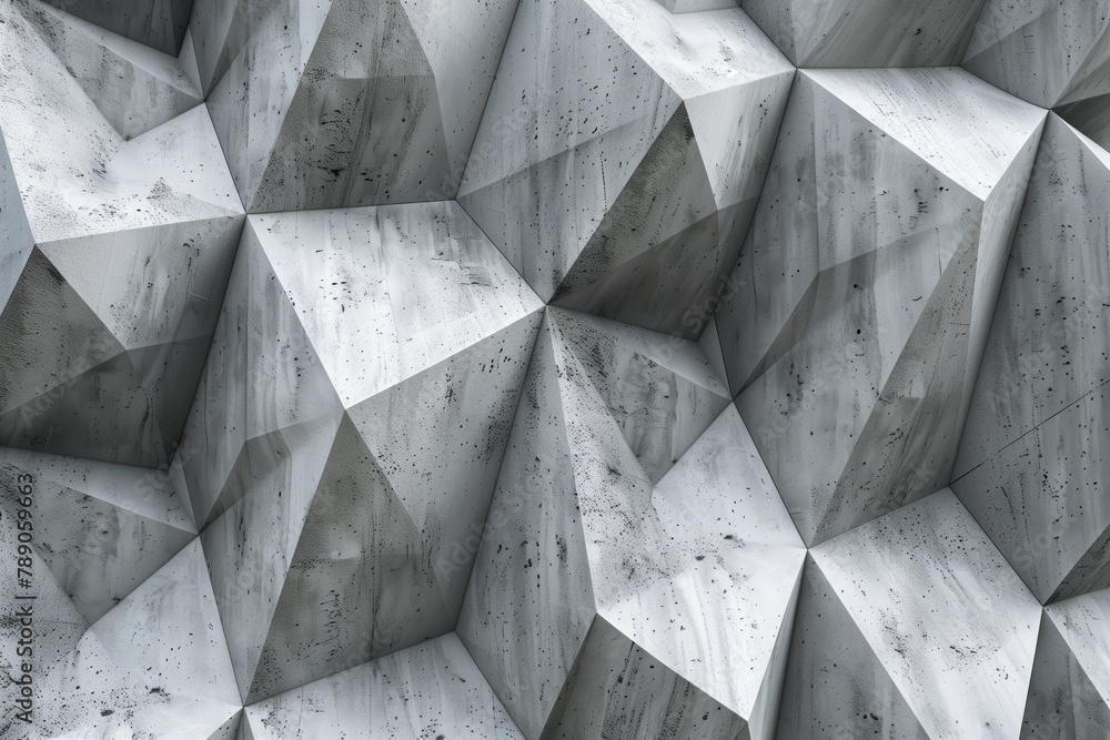 Poster abstract 3d pattern. brutalist style. background image. created with generative ai technology.