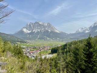 Idyllischer Ausblick auf Lermoos, Tirol