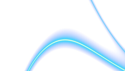Energy lines with transparent gradient background. Elegant rainbow colours wavy line on Transparent png overlay background
