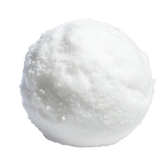 Snowball isolated can be used for further editing