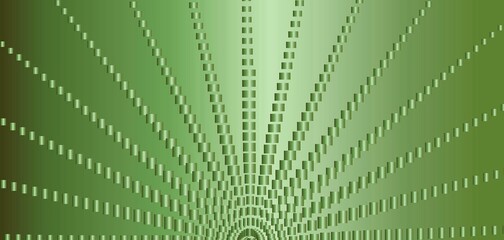 abstract green background with rays