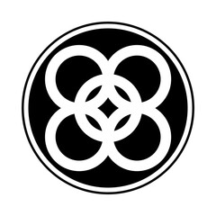 Adinkra kintinkantan illustration symbol of arrogance and extravagance 